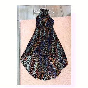 Thalia sodi rainbow maxi dress L
